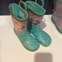 Girl Raining Boots Size 11-12