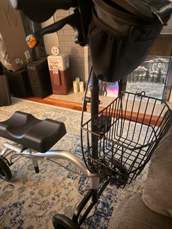 Heavy duty knee scooter