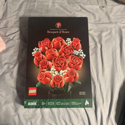 LEGO Icons Bouquet of Roses Build and Display Set 