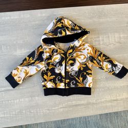 Versace baby boy girl jacket 12 month old | Unisex designer toddler jacket hoodie