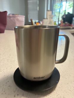 Ember Stainless Steel Smart Mug with Charging Coaster