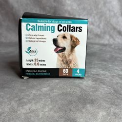 Calming Collar for Dogs 3 Pack Universal Adjustable Pheromone Lasts 60 Days