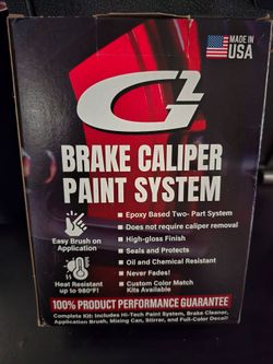 G2 Brand Brake Caliper Paint Kit - Lime Green
