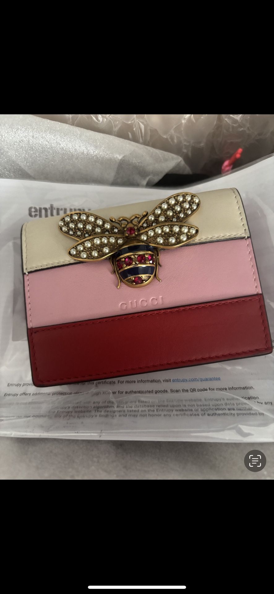 Gucci Pink Margarette Wallet
