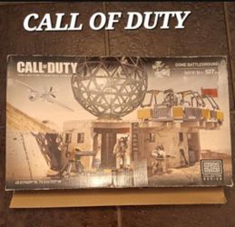 Incomplete MEGA BLOKS Call Of Duty Dome Battleground Collector Construction Set # 06818 NEW Incomplete