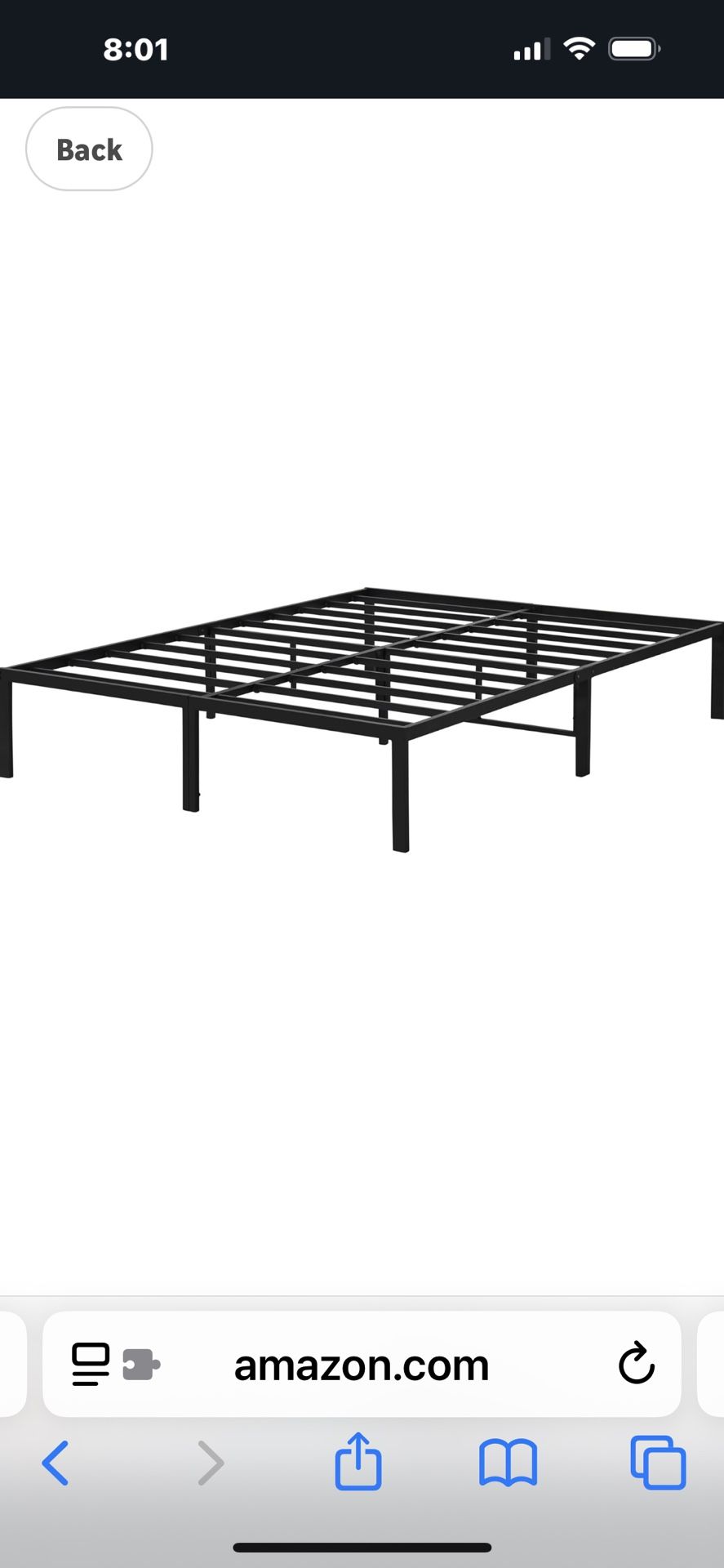 Queen Platform Bed Frame