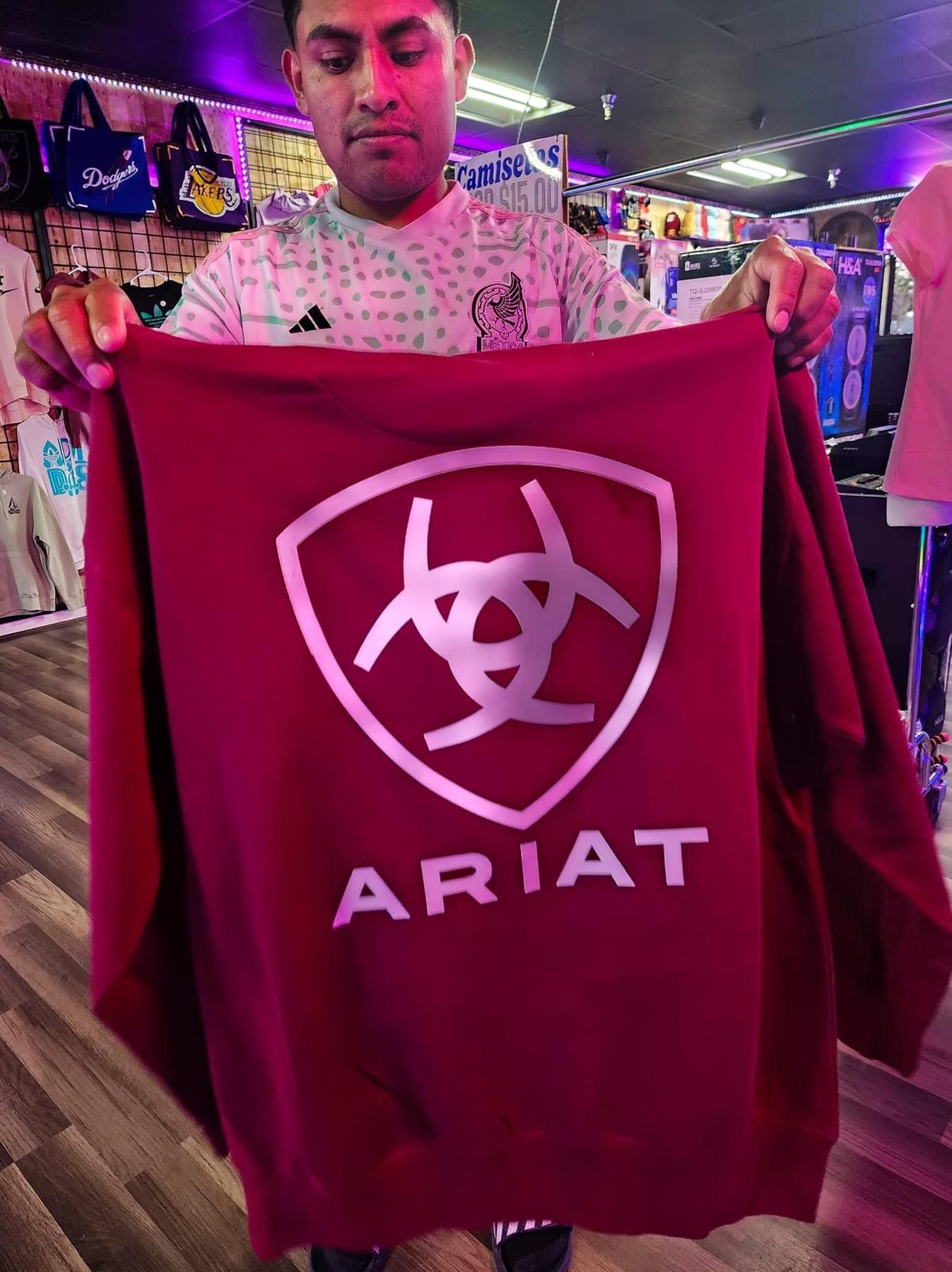 Can put any design you want on ANY piece of clothing 