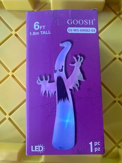 Color Changing Ghost Inflatable 6FT [needs a new motor]