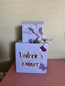 Gift Card/ Money Box For Quinceanera Or Wedding