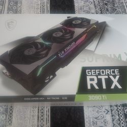MSI RTX 3090Ti  Suprim X Graphics Card 