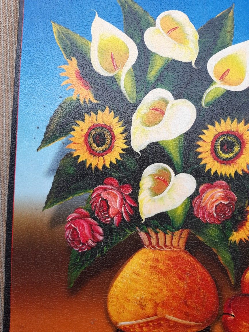Hand painted frames set of two