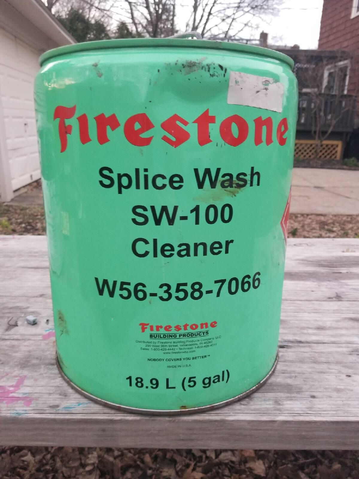 Firestone Splice Wash SW-100 Cleaner