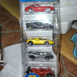 Five Pack Hot Wheels 