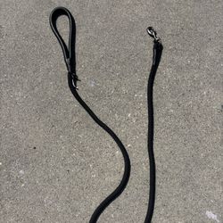 Reddy Rope Dog Leash, Black, 6-ft long 