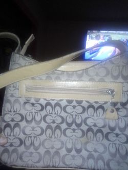 Coach Signature Tote Bag