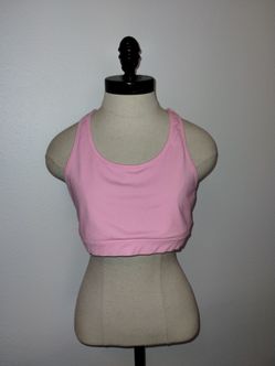 Gap Fit Women's Bubblegum Pink Sports Bra Size Large