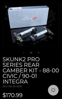Camber kit Skunk2 pro series