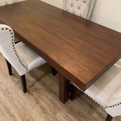 Dining Table With Six Chairs