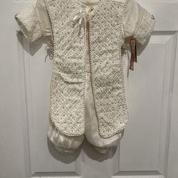 Size 3 Baptism Outfit 