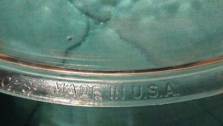 Heavy Glass Lid.