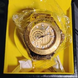 NIB Men's Invicta Grand Diver Automatic #48244 W/Leather Winder Box