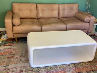Sofa and coffee table sold together or seperatedly.