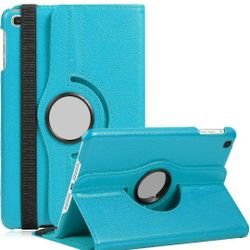 Galaxy Tab A 8.0 2019 Case T290 T295 T297, 360 Degree Rotating Case for 8.0 inch Galaxy Tab A 2019 Model SM-T290 (Wi-Fi) SM-T295 (LTE) (Sky Blue)

