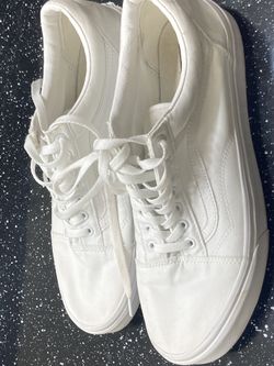 Vans Men’s White Size 11.5 Barely Used