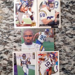Vikings NFL Cards 