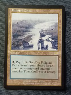 Magic the gathering, onslaught, polluted delta