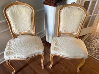 Two accent chairs