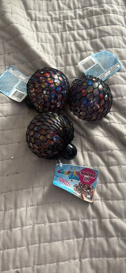 Title ORB Confetti Squish Ball Fidget Toys