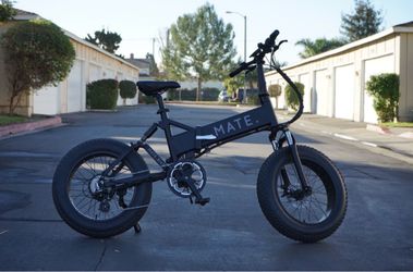 Mate X 750 Watt Foldable Full Suspension E Bike