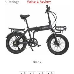 Biria Electric S4 Folding Bike

