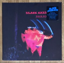 Black Sabbath Vinyl Record 180gram - Paranoid - New Sealed