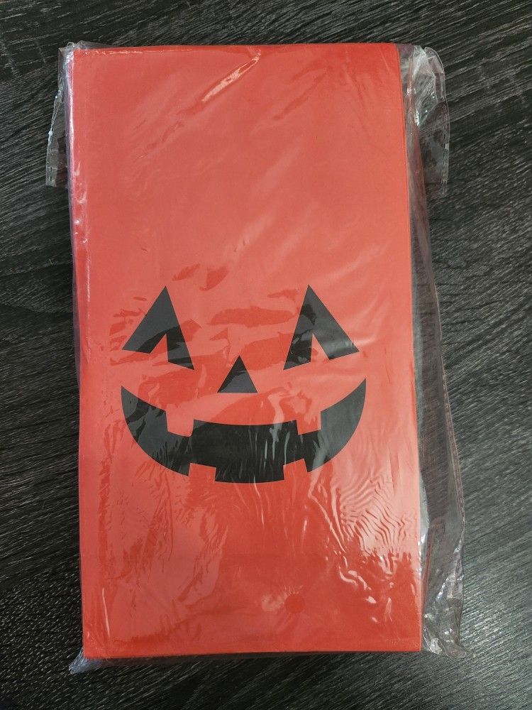 Halloween pumpkin party favor bags $8