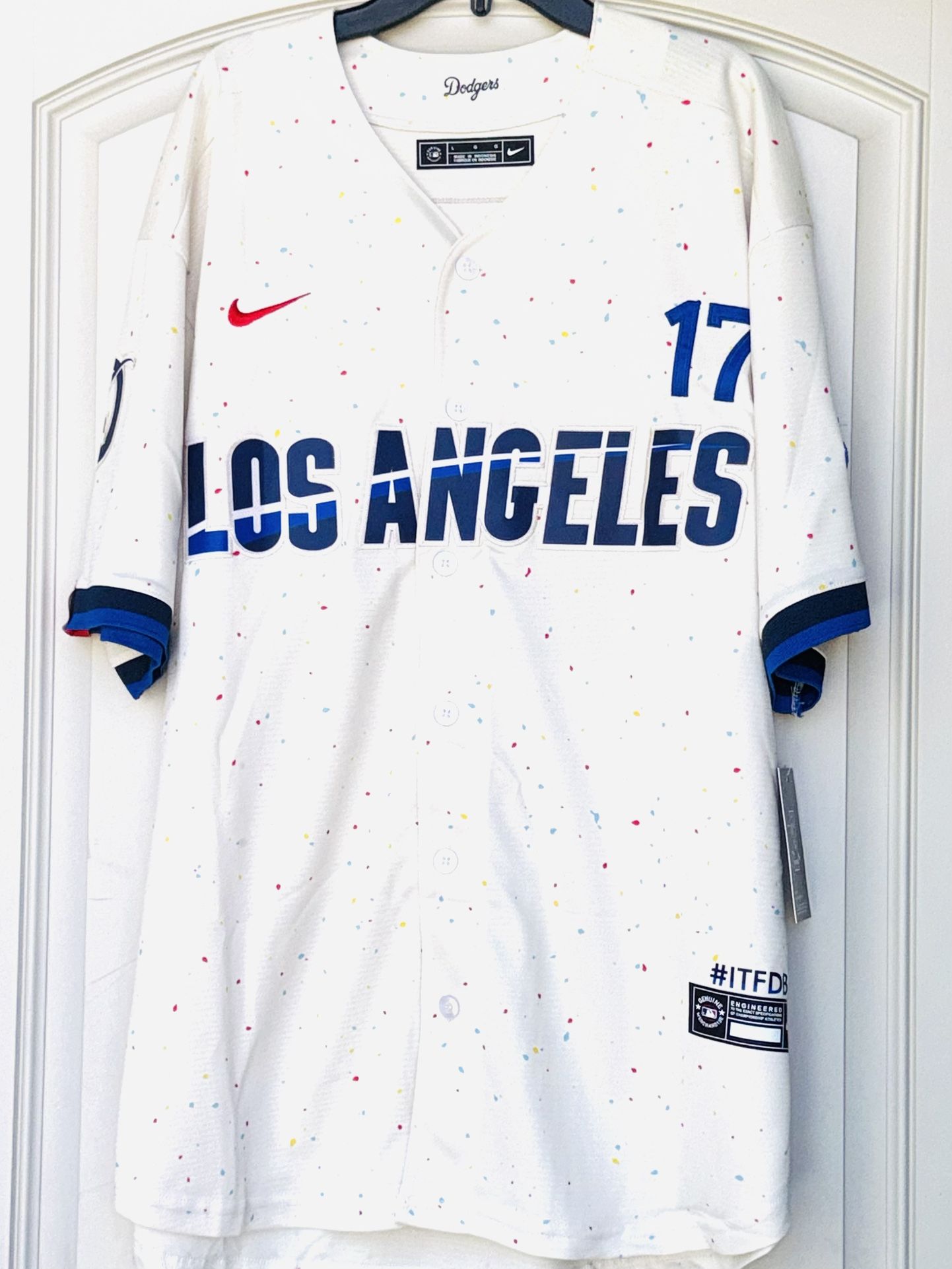 S + M + L - DODGERS #17 OHTANI JERSEY