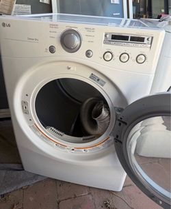 LG Sensor Dry Front Load Dryer White