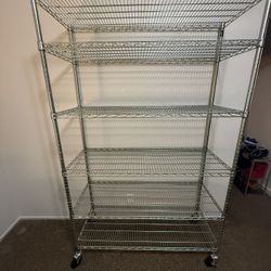 6 Tier Metal Shelves 
