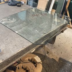 Table top glass