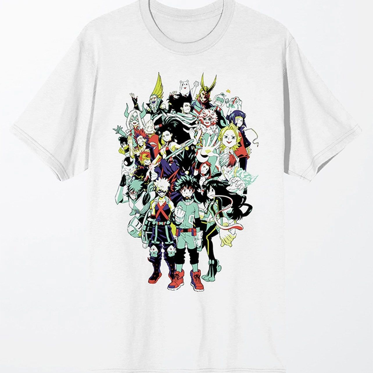 MY HERO ACADEMIA White Graphic Character Tee