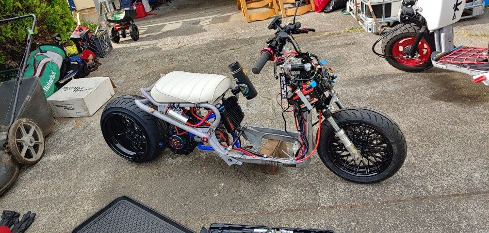 Custom built Honda Ruckus