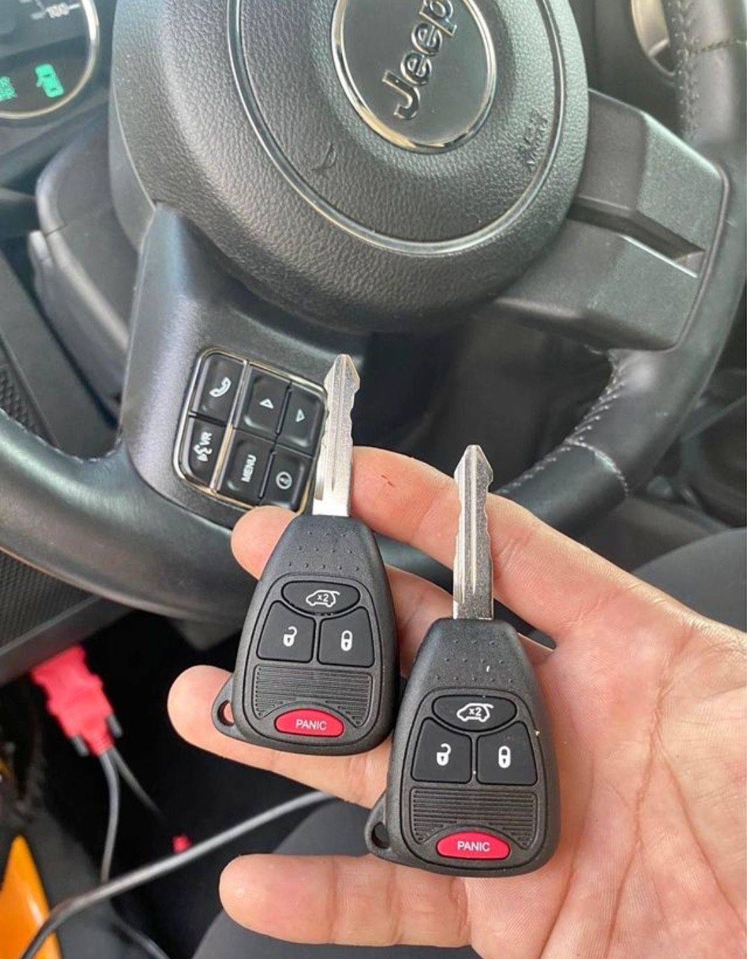 Jeep Wrangler Charger Key Fob