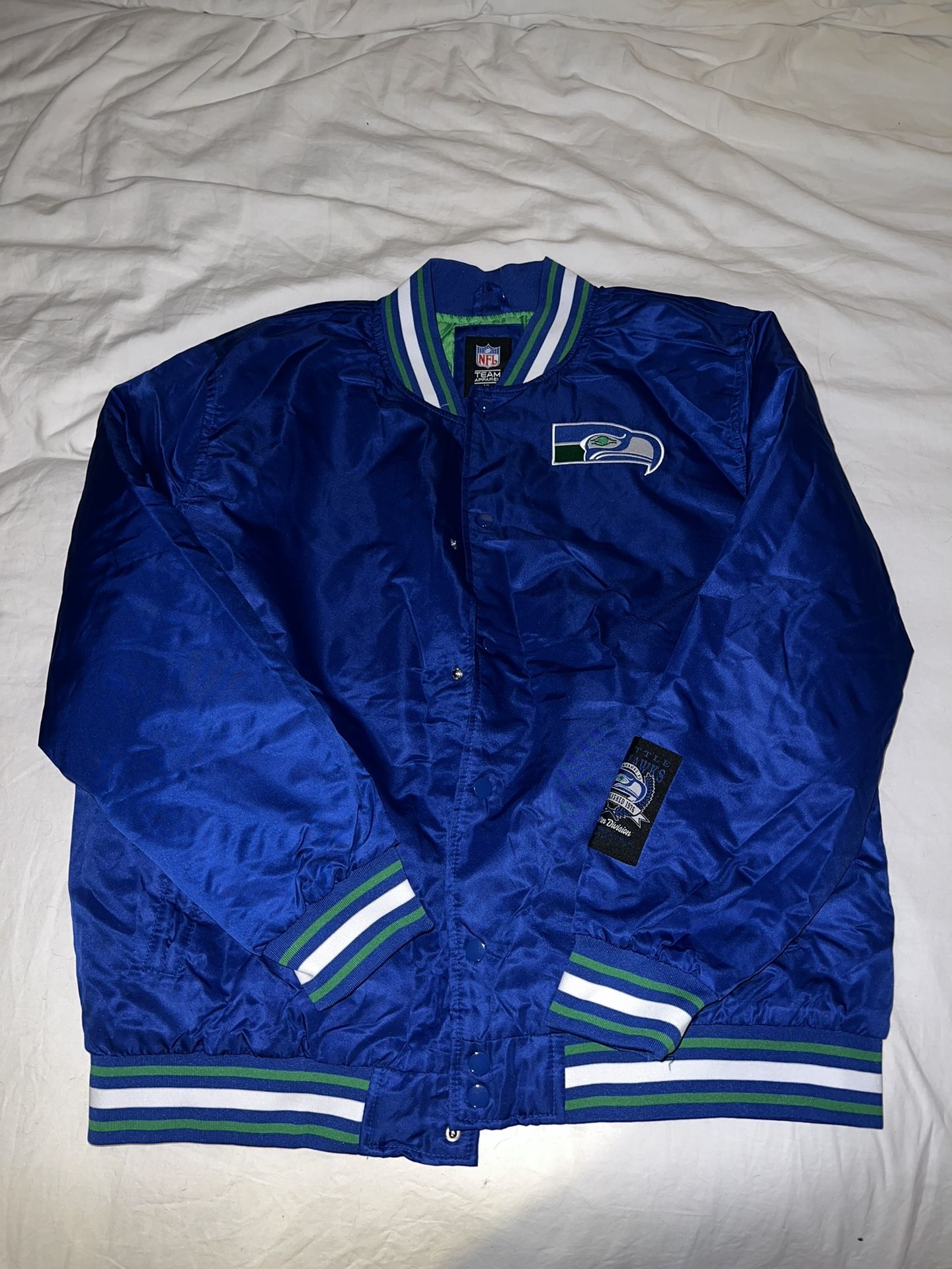 Seahawk Bomber Jacket, Classic Bomber Style, Team Colors