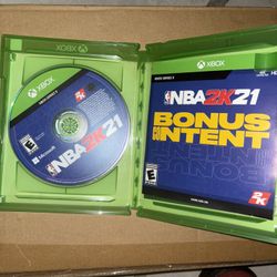 NBA 2k 21 Xbox