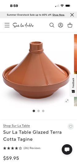 Sur La Table Glazed Terra Cota Tagine