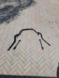Rear anti sway bar