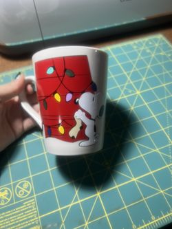 Snoopy Christmas Lights Mug