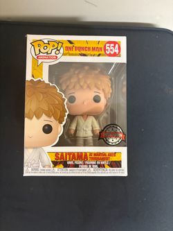 Funko Pop One Punch Man Saitama #554 Special Edition