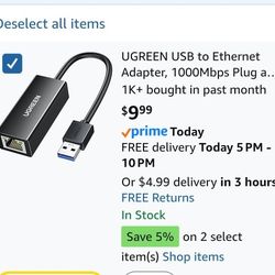 USB To Ethernet